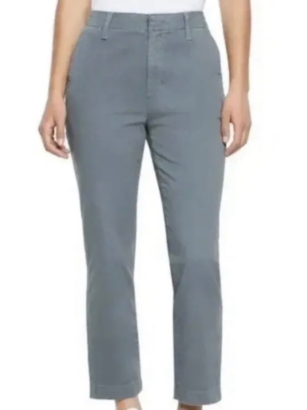 Gap Women's Downtown Khaki Pants Dark Gray 00